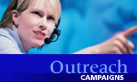 Outreach Campaigns Support in Washington, DC, VA, MD